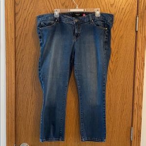 Torrid Crop Denim Jeans